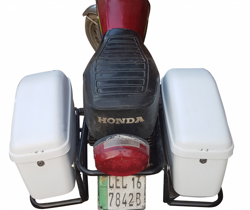 Motor cycle side boxes